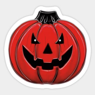 Halloween Pumpkin Sticker